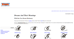 Desktop Screenshot of dreamsinterpreted.net